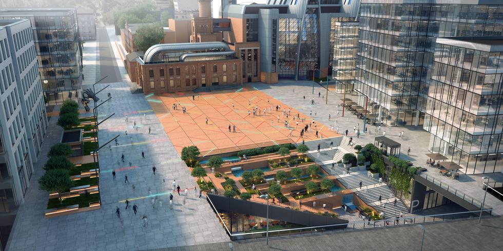 Nowe centrum Łodzi. Tak ma wyglądać Rynek Kobro